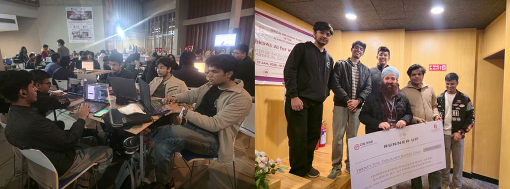 PEC FirstYear Students Secure RunnerUp Position at AIInnovation Challenge Held at TIET